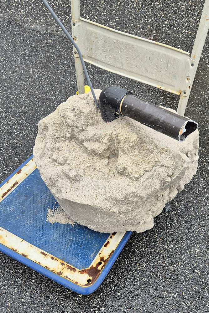 Alter Filter Schwimmbad Pool Altes Filtermedium Ruegg Schwimmbaeder 1